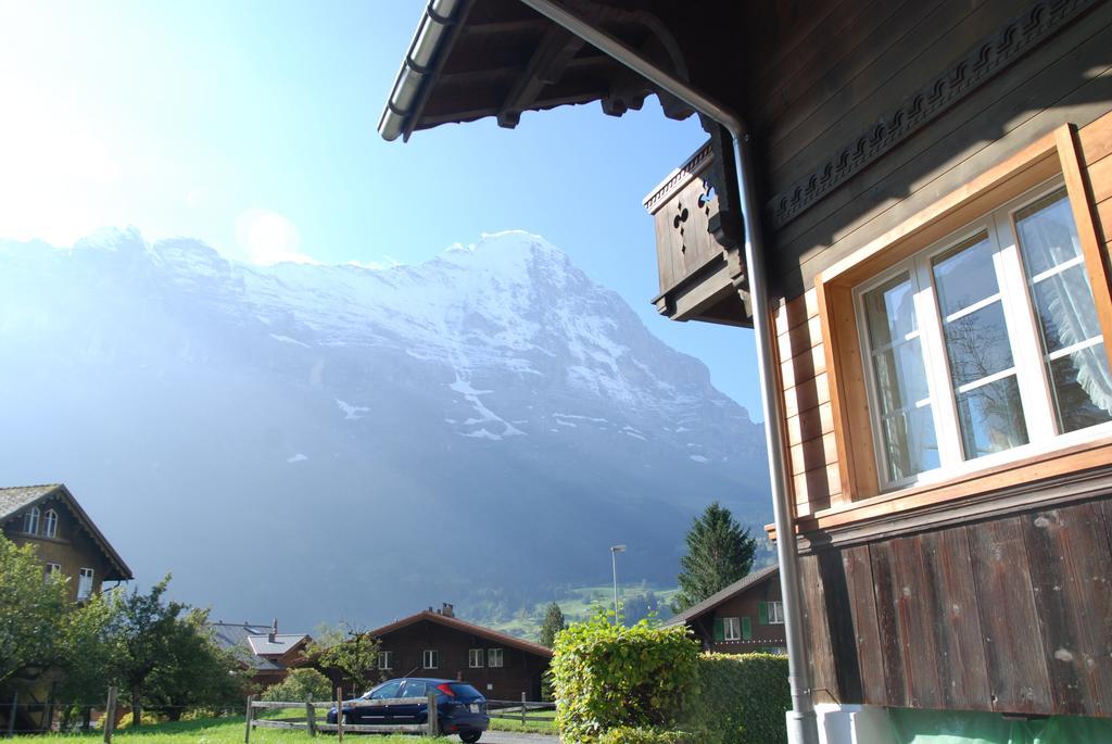 Ferienwohnung Chalet Tuftbach Grindelwald Exterior foto